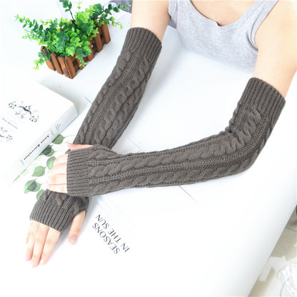 Fingerless Knitted Gloves