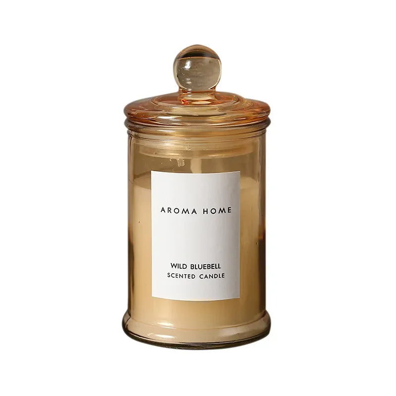 Vintage Glass Candle